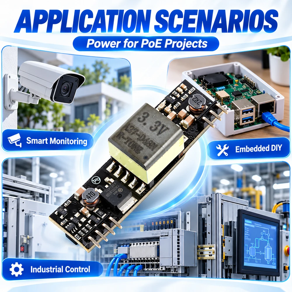 RT9400 POE PD Netzteil Modul AF Standard 13W 5V 12V – Detail 6