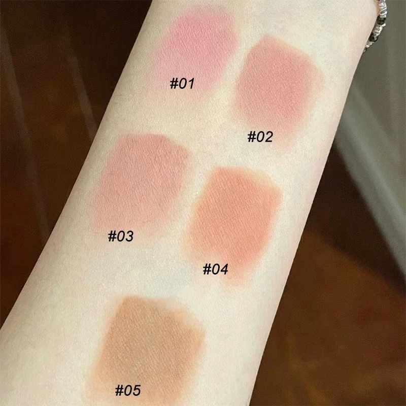 Stylo crayon à lèvres nu cinq couleurs, imperméable, velours mat, longue durée, facile à décolorer, maquillage pour le contour des lèvres charnues
