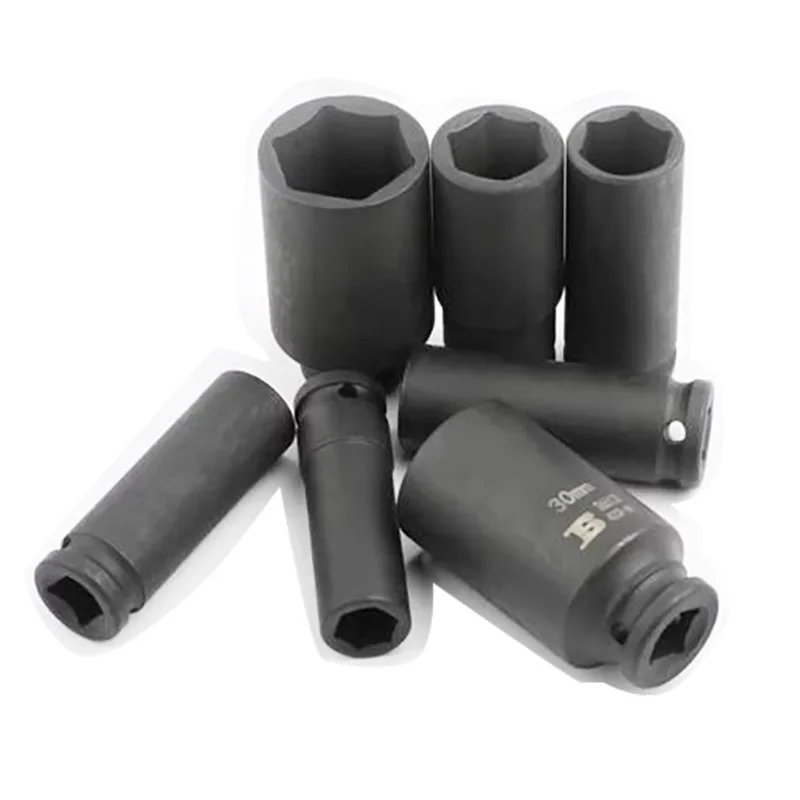 Impact Long 6 PT 1/2 Drive Deep Socket 8 9 10 11 12 13 14 15 16 17 18 19 20 21 22 23 24 27 28 29 30 32 33 34 35 36 38 41mm