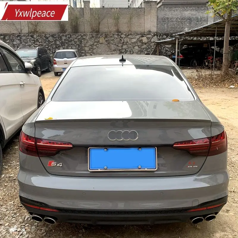 

Задний спойлер из АБС-пластика для Audi A4 B9 2017 2018 2019 2020 2021