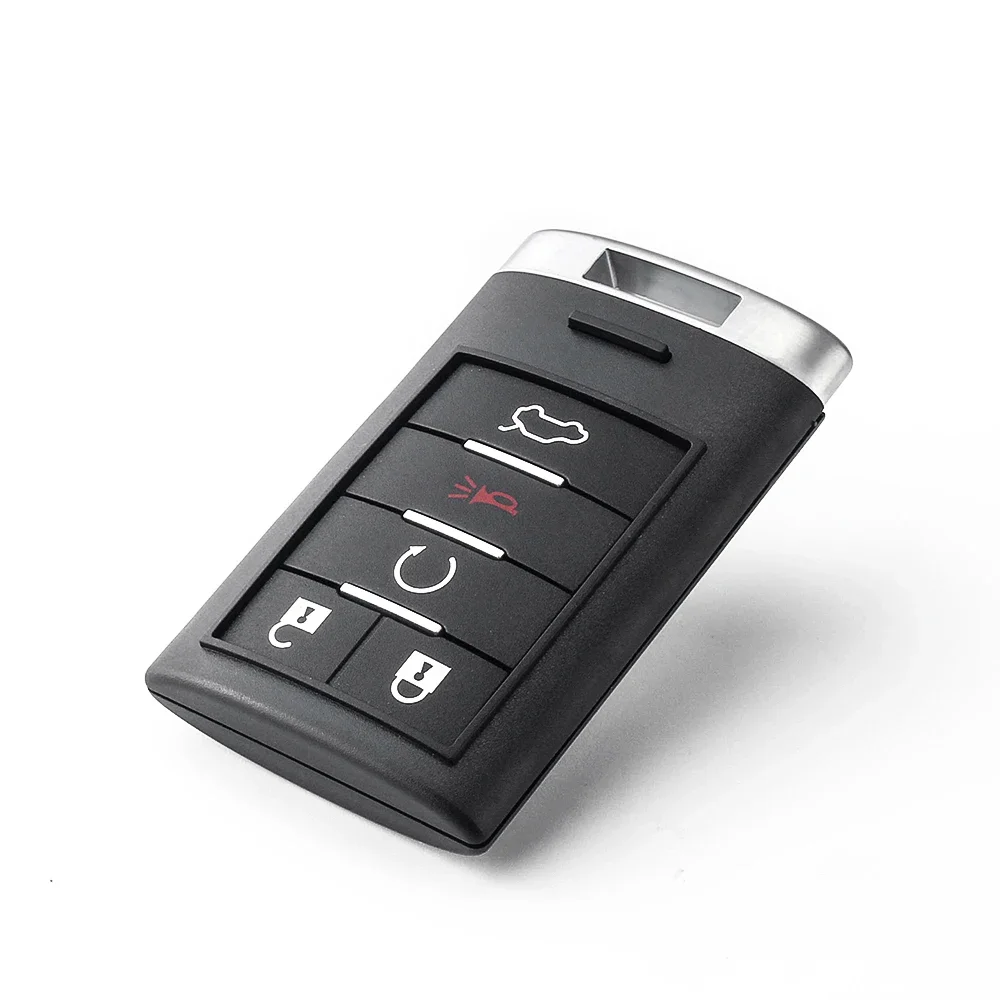 KEYYOU M3N5WY7777A 315MHZ ID46 For Cadillac CTS 2009 2010 2011 2012 2013 2014 2015 STS 2008 5 Button Remote Car Key With Battery