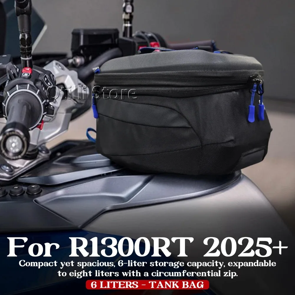 Kép 3: R1300 RT R 1300RT 2025 2026 Poggyász Hosszúnadrág Vízálló 6L Élősövény realease Olvasottság készlet R1300RT Fűtőanyag Ciszterna Olvasottság számára BMW R 1300 RT R1300RT
