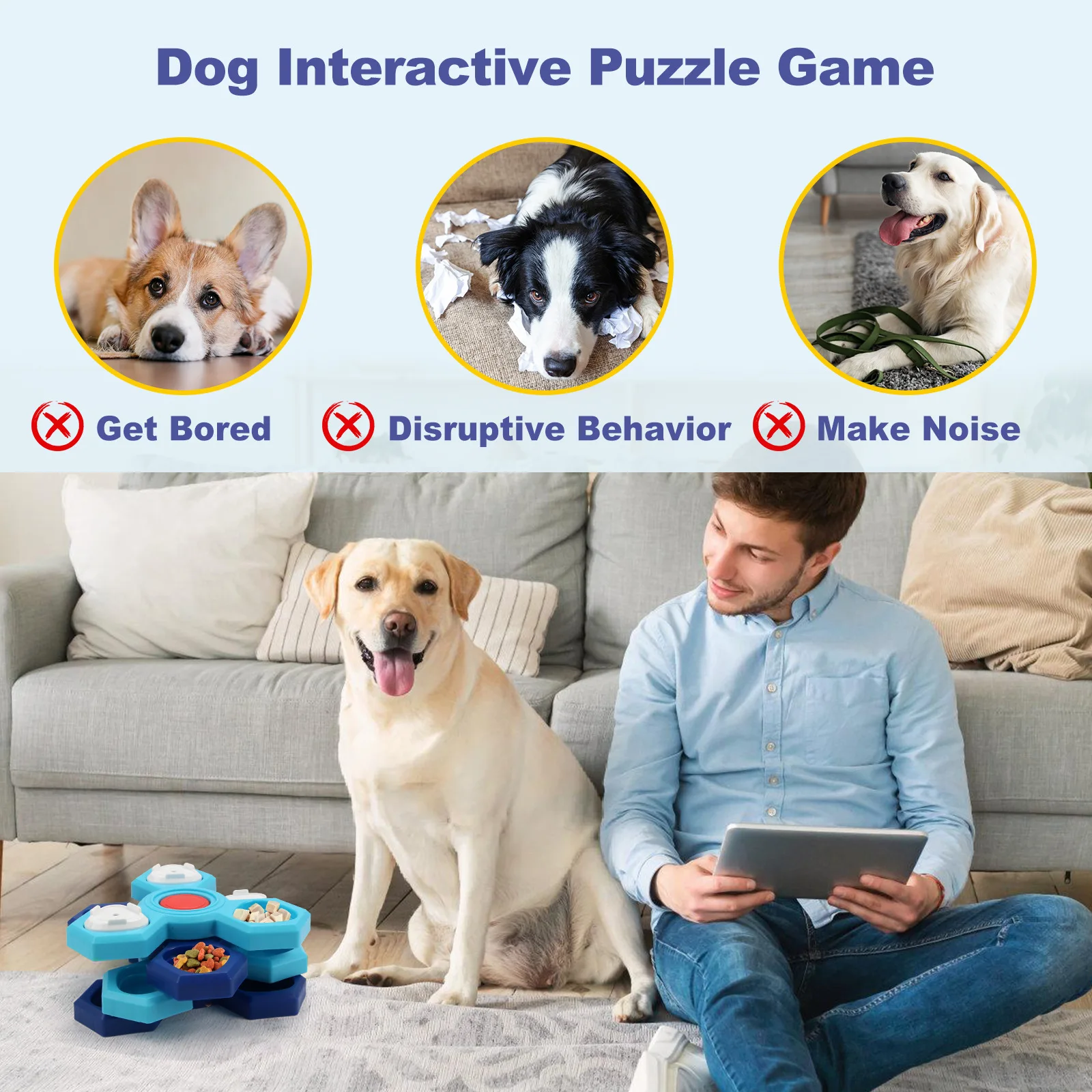 Thumbnail 2 - #33 Latest Dog Puzzle Toys Offers