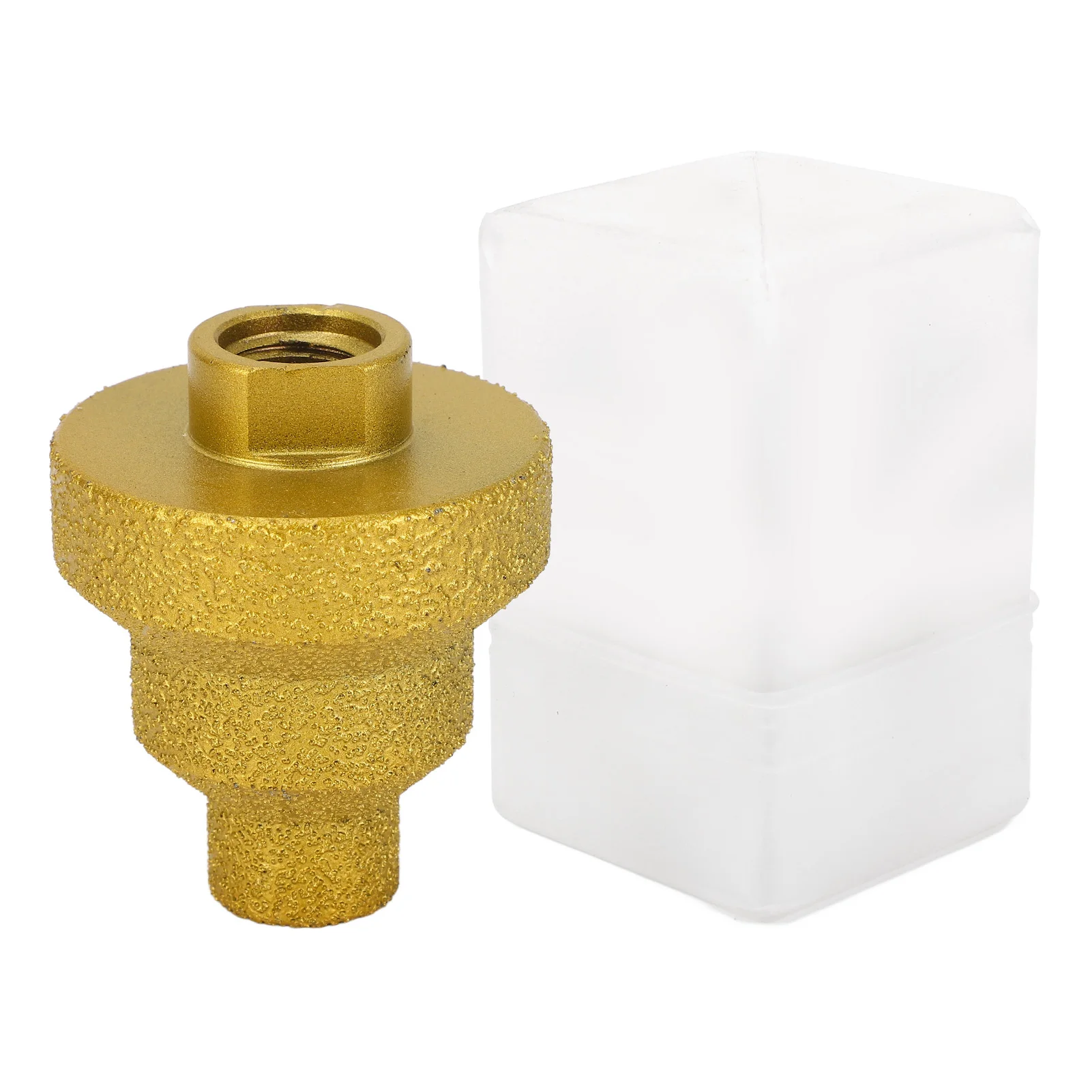 Stapboor 20mm 35mm 50mm, meerlaags, tapsend, diamantgesoldeerd, voor tegels, marmer en beton, M14 schacht