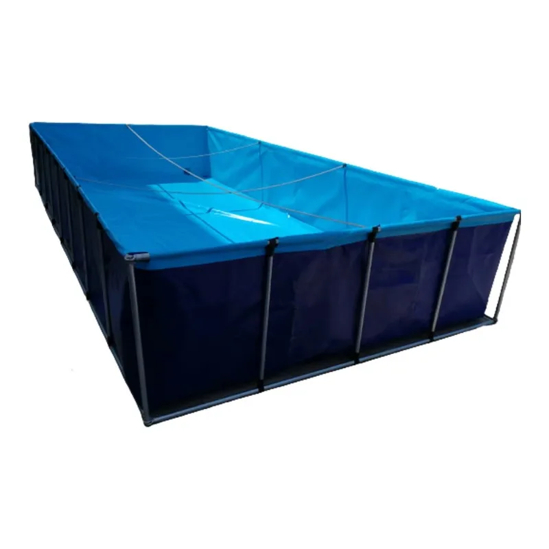 2026 Pvc Galvanized Poly Tilapia Agriculture Steel Biofloc Indoor Fish Plastic Ras System Aquaculture Pond Fish Tank Farming