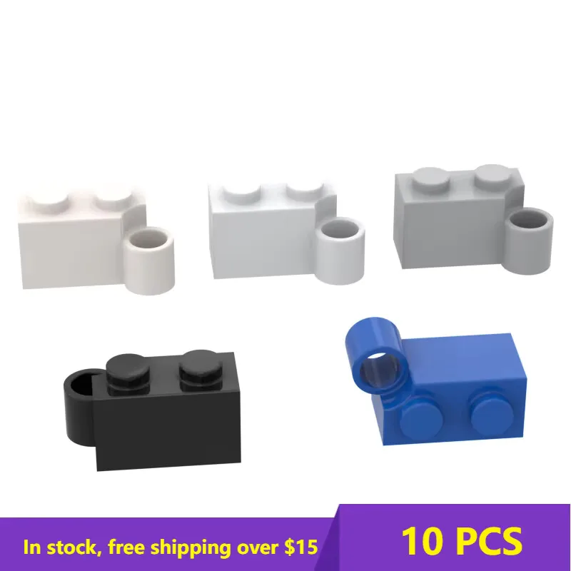 10PCS Partikel Montage MOC 3831 Bausteine Teile 4x8 Punkte 12 Farbe Dünne Zahlen Bricks Block DIY Spielzeug für Kinder Geschenke