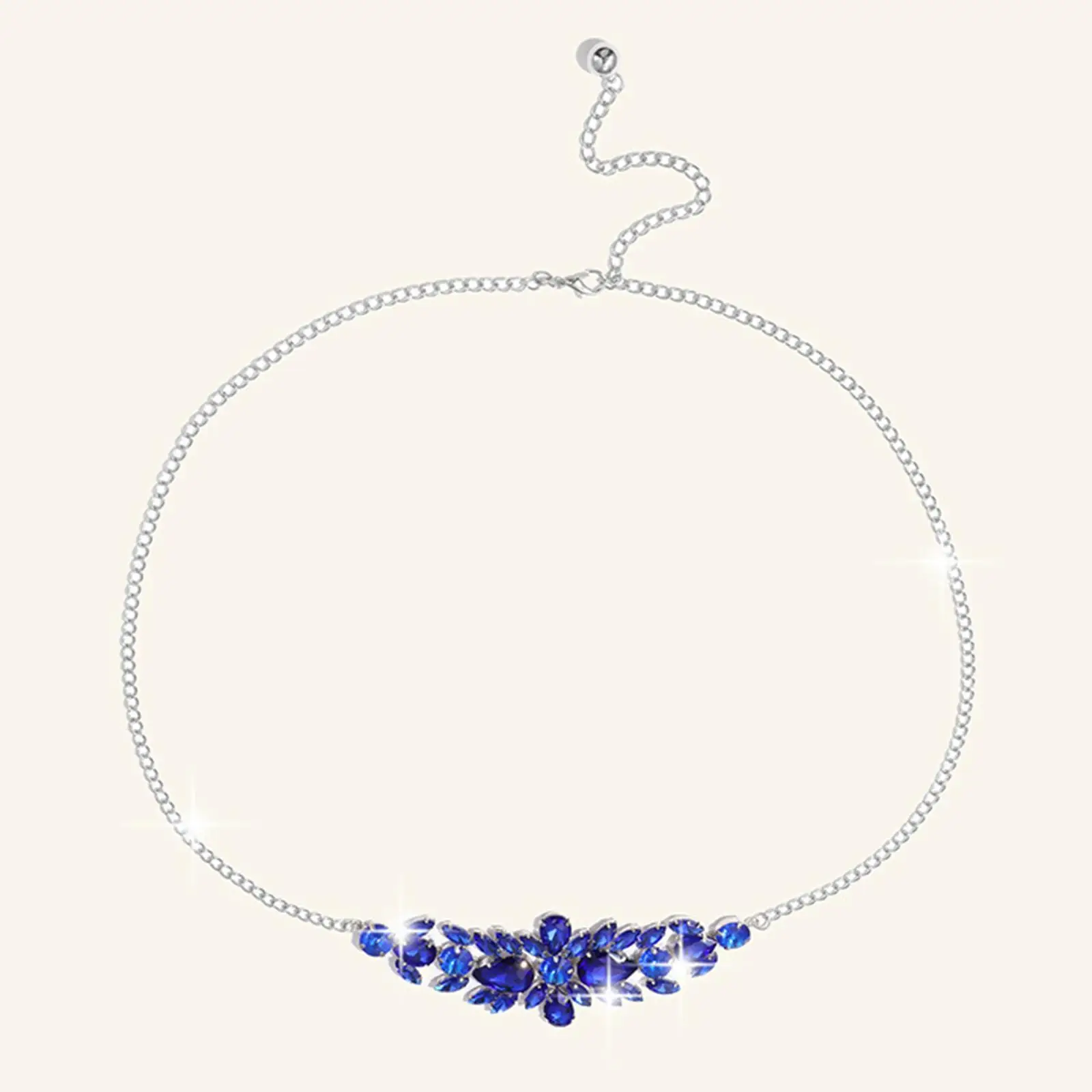 النساء الخصر حزام على شكل سلسلة السراويل حزام على شكل سلسلة الزخرفية المعادن قابل للتعديل موضة مجوهرات للجسم للملابس فستان الجينز تنورة #2