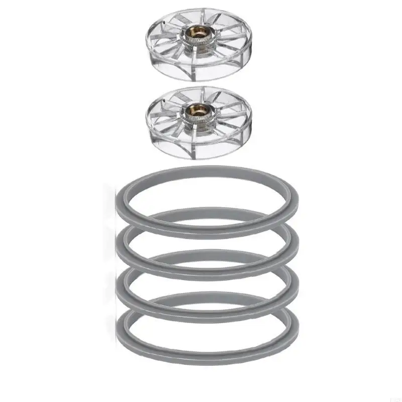 F92F แพ็คของ 6 เครื่องคั้นน้ำทดแทนแหวนปิดผนึกชิ้นส่วนสำหรับรุ่น 600W และ 900W รุ่น