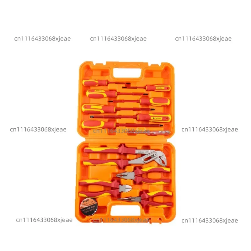 New energy insulation electrical tool set VDE certification 1000V car maintenance set insulation auto repair