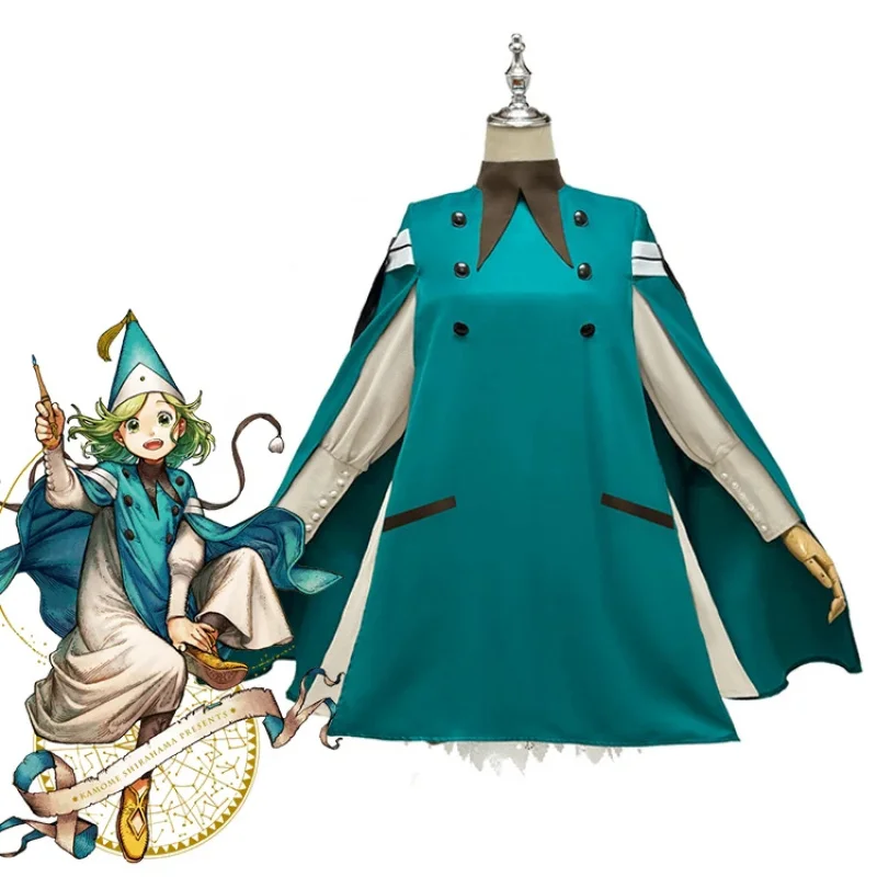 

c;4,g\6/Coco Cosplay Costumes Anime Atelier of Witch Hat Koko Role Play Uniform Halloween Carnival Party Outfit For Wome3;v\6.h/