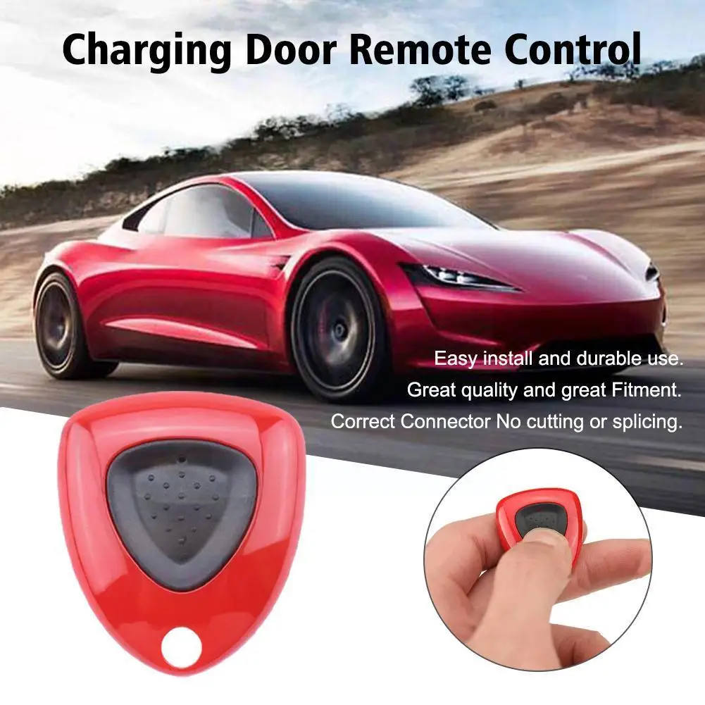 Charging Door Remote Control Energy Charging Pile Button for Tesla MODEL Y All Models Can Be Used Directly U5U1