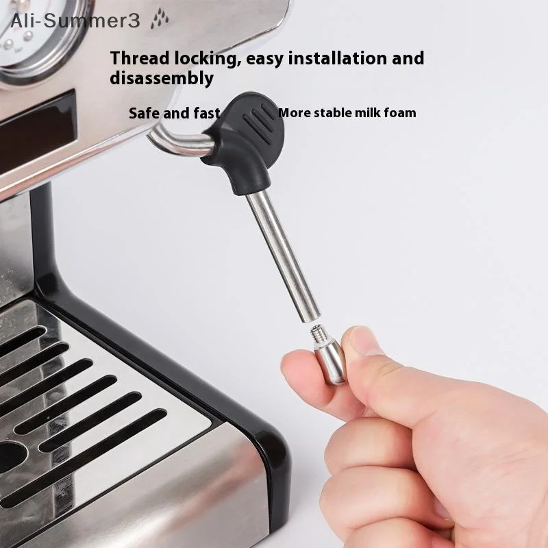 Coffee Maker Steam Nozzle 3/4 Holes Steam Nozzle Milk Foam Spout Steam Wand Tip For Sage Breville 870/875/878 Espresso Machine