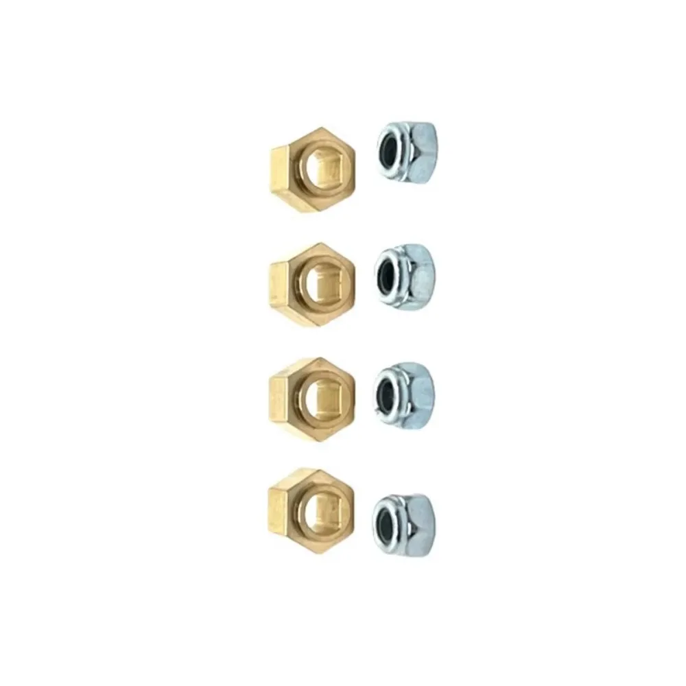 for Hyper GO MJX 1/18 H18P RC Car Brass Widening Connector Metal Upgrade Parts