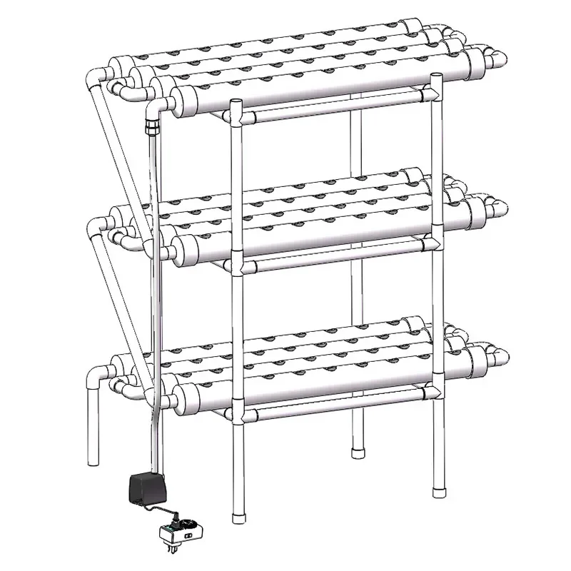 

Balcony Layered Three-Dimensional Vegetable Planting Frame Special Hydroponic Machine For Plant Without Cultivation Equipment