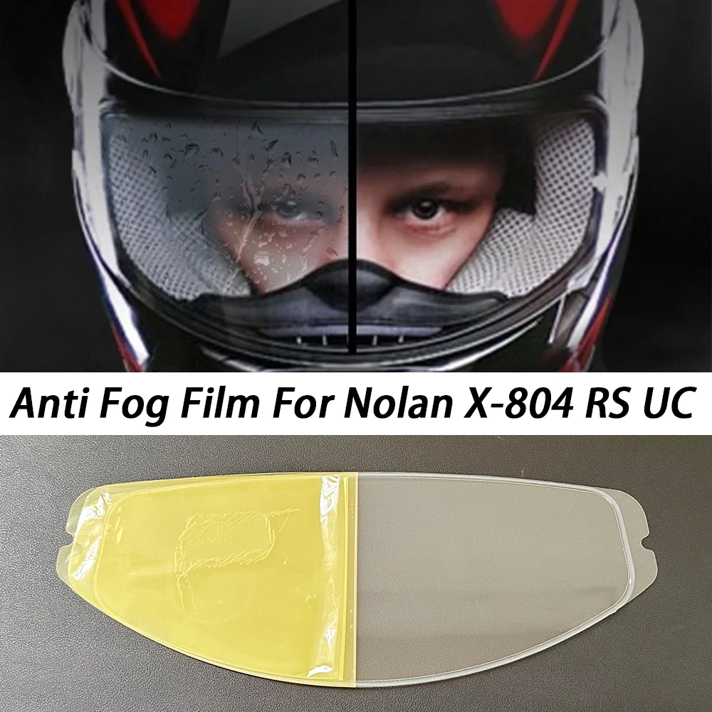 

Motorcycle Helmet Visor Anti Fog Film For Nolan X-804 RS UC X 804 Anti-fog Insert Sticker