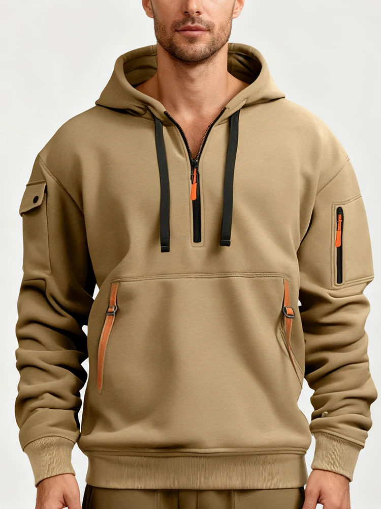 

Мужская куртка ветрозащитная куртка весна и осень куртка с капюшоном и длинными рукавами S-3XL повседневная лоскутная куртка-кардиган на молнии толстовки