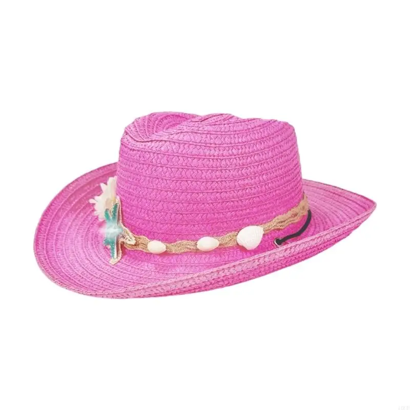 Chapéu palha ajustável para cr - Cowboy Hat Straw avaliação e preço