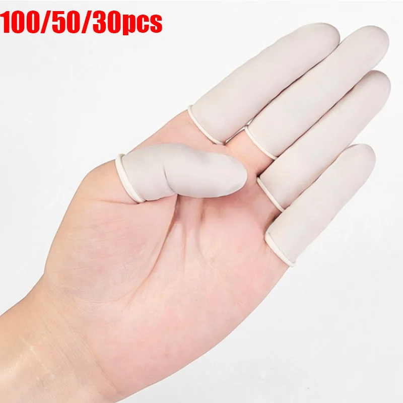 Sterile Disposable Powder Free Industrial Electronic Latex Fingertips Protector Gloves Watch Repair Tool for Watchmaker Kit