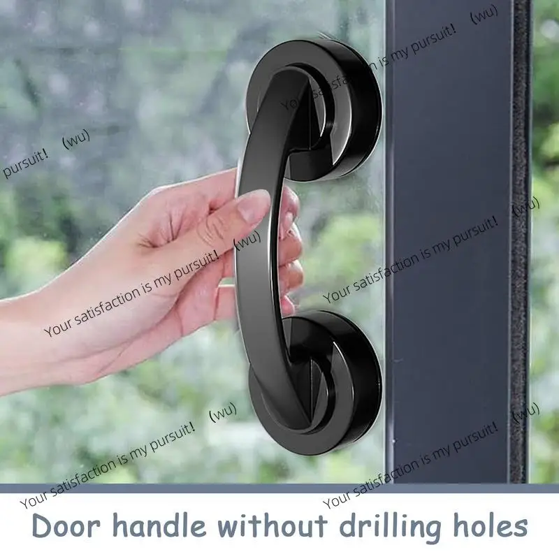 Suction Cup Handle Glass Door And Window Handles Removable Wall Handrail No Drilling Push Pull Helper Strong Vacuum Grab Puller