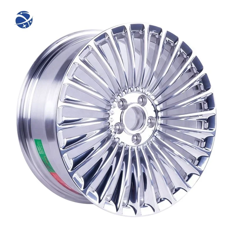 Yun Yi Fine Polish Luxury Car Wheels Pcd 5X112/120 Flow Forged Wheel Alloy Rim For Benz