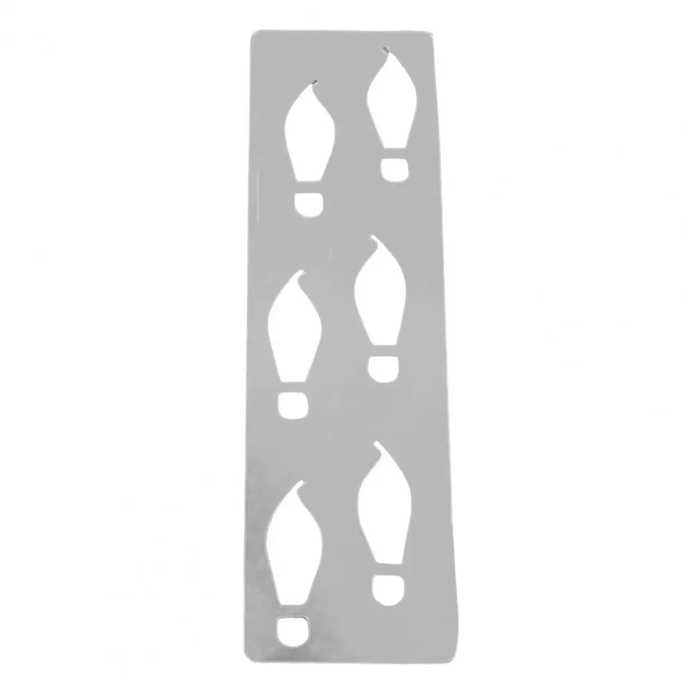 Łatwe w czyszczeniu szablony śladów wielokrotnego użytku świąteczny Halloween zestaw szablonów śladów dla majsterkowiczów rzemiosło dekoracje świąteczne Petg dla sztuki