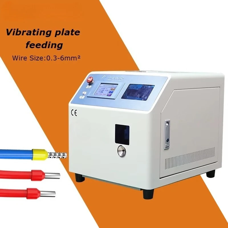 New Semi-Automatic Terminal Crimping Solution EW-5010 0.3-6mm² Pre-Insulated Ferrules Multi-Process Combination Compact Design