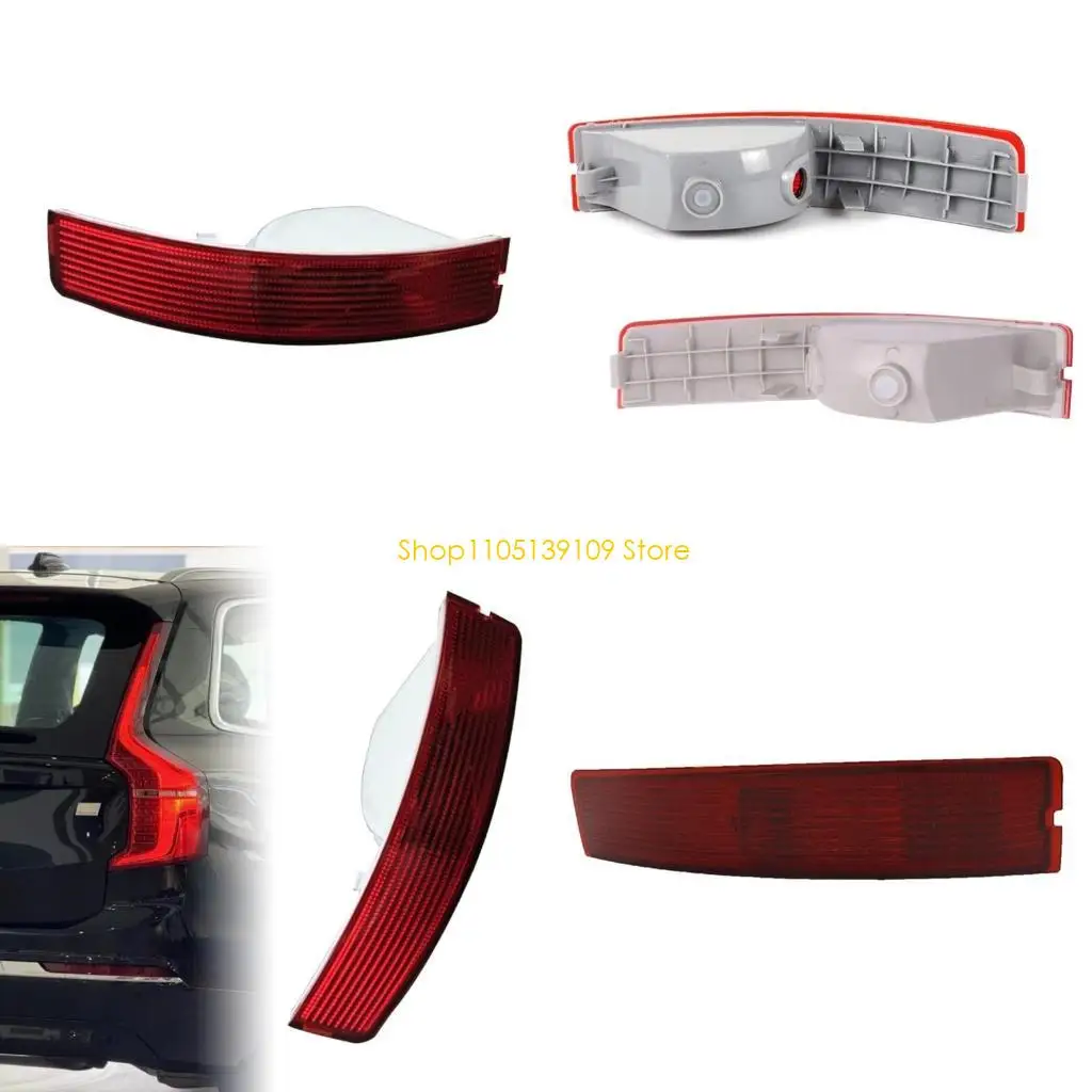 P5ED Auto Car Driving Tail Reflector Rear Bumper Fog Light LED Lamp Improve Road Safety for XC90 2007-2014 31213647 31111185