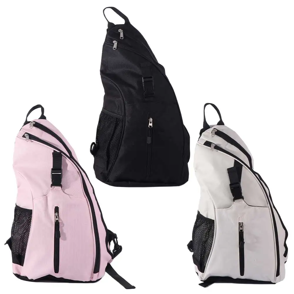 Large Capacity Tennis Racket Carrying Bag Waterproof Zipper Closure Racquet Shoulder Bag Multipurpose Professional
