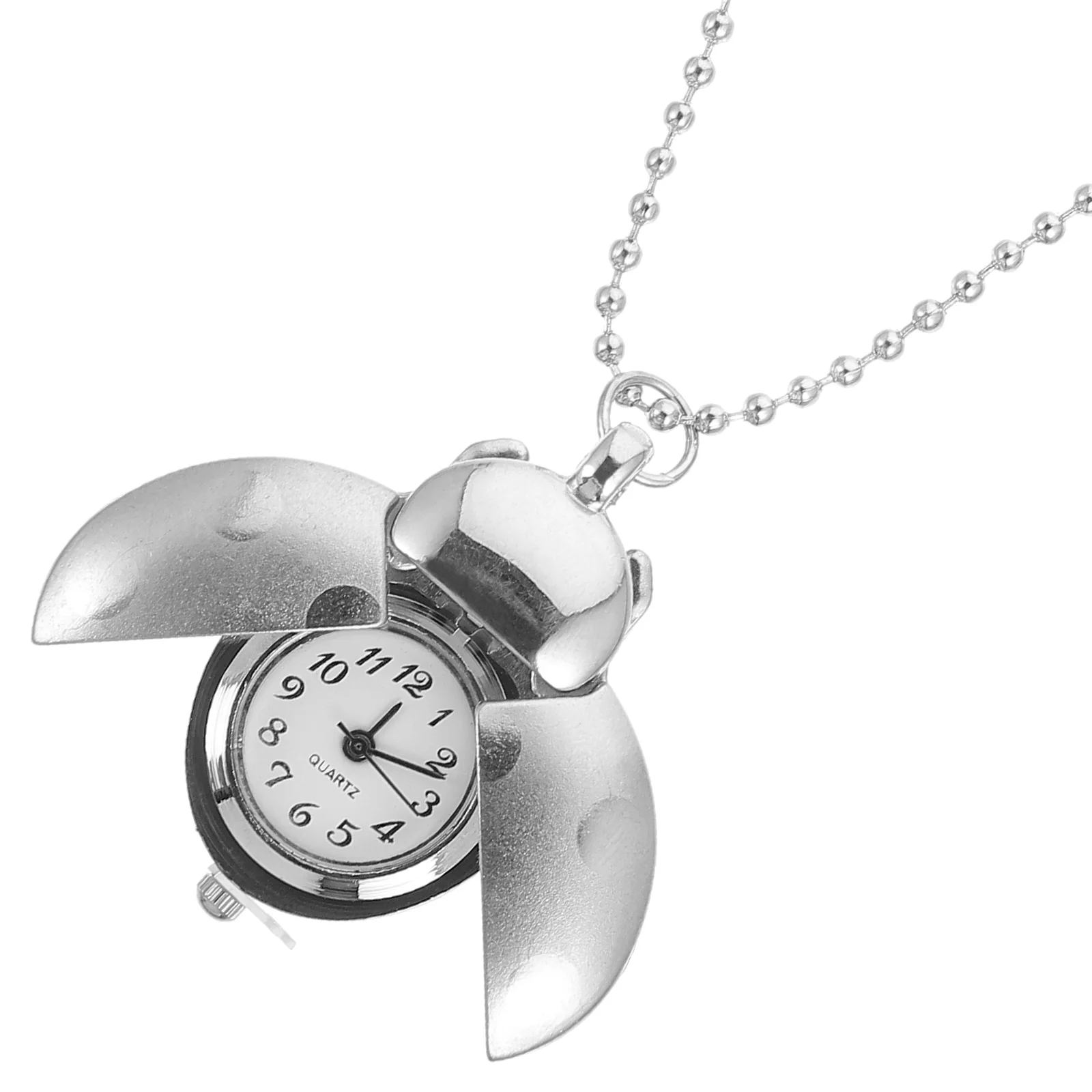 

Retro Pocket Watch Vintage Quartz Hanging Watch Design Strap Decorative Beetle Inspired Nurse Accessories