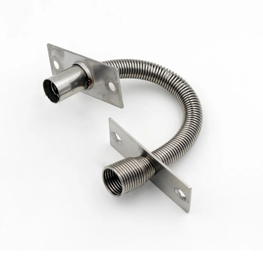 101 Guard wire pipe access control wire crossing device Metal exposed wire spring Door Loop Electric Exposed Mounting protection
