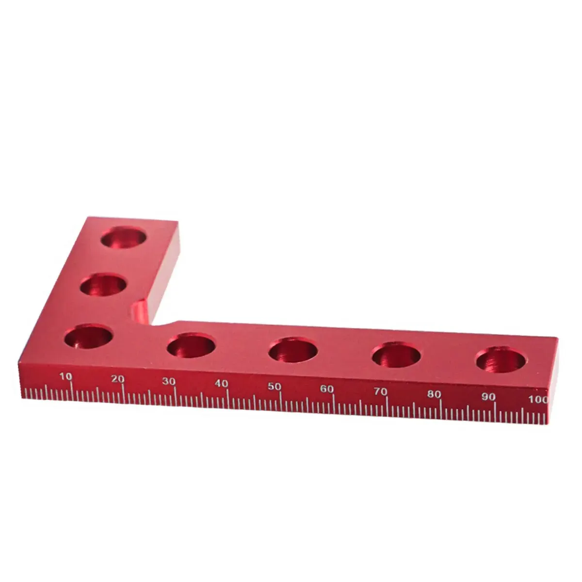 Carpenter Square, L Square Right Angle Ruler ,Small Pocket Wood Working Tool, Aluminum Framing Alloy Square for Measuring Layout