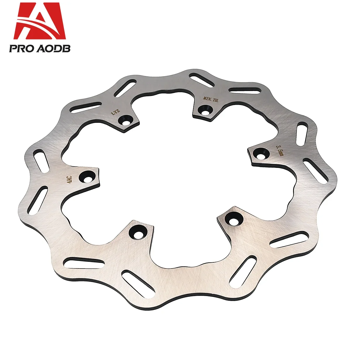 For Yamaha 245/270mm Motocross Rear Brake Disc RotorsYZ125 YZ250F YZ450FX WR250F WR450F Off Road Motocross Rear Brake Disc Part