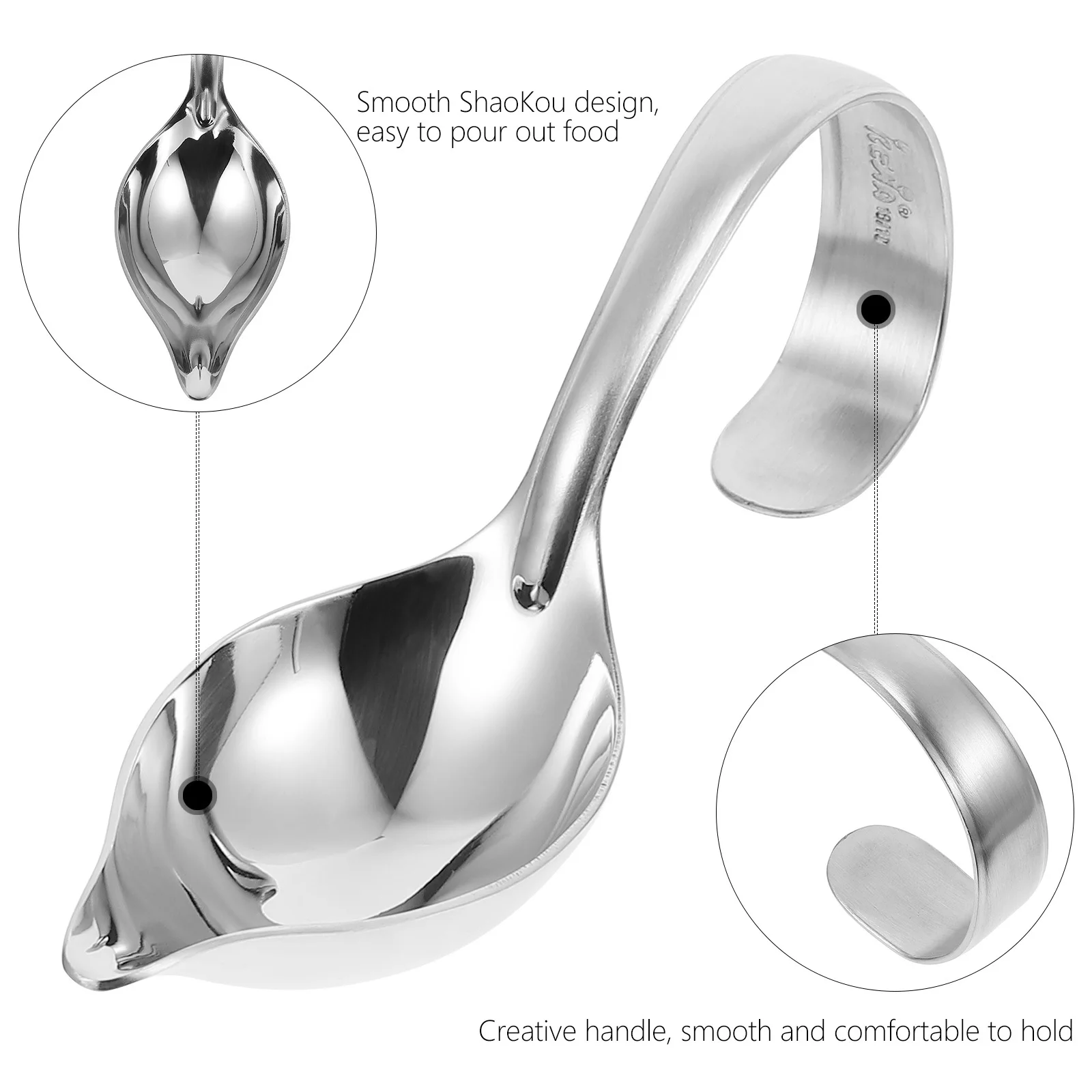 الفولاذ المقاوم للصدأ النفط ملعقة Diy بها بنفسك الشوكولاته رذاذ الصحن تزيين المطبخ صلصة الطهي أداة التقديم ملاعق المنزلية