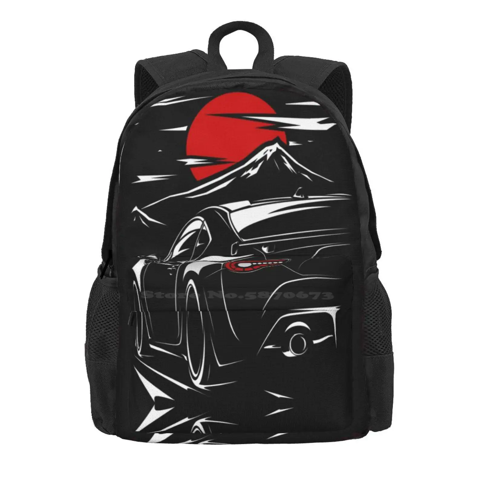 Gt86 Hachiroku Hot Sale Schoolbag Backpack Fashion Bags Gt86 Gt 86 Hachiroku Scion Frs Brz Cars Automotive Automobile Stance