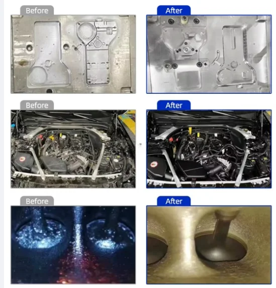 Dry Ice Blaster for Engine Detailing Dry Ice Blasting Machine Industrial Dry Ice Blasting Machine No Water, No Damage