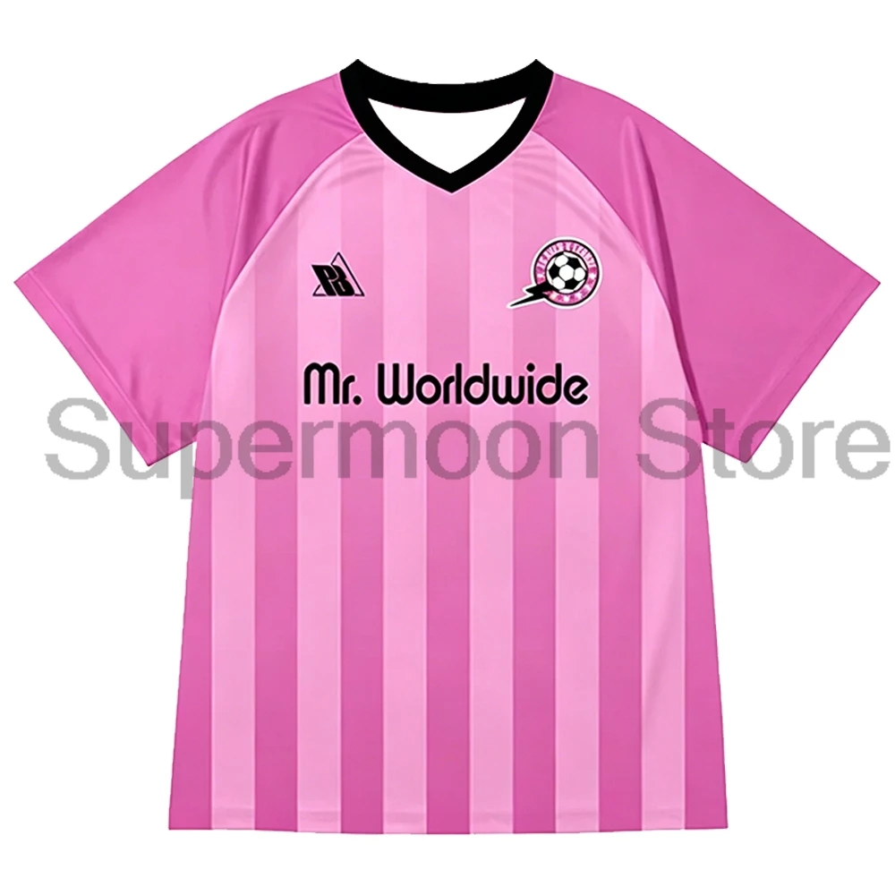 Pitbull Mr Worldwide 305 Pink Jersey I'm Back Tour 2026 T-shirt V-Neck Short Sleeve Tee Women Men Outdoor Streetwear Tops