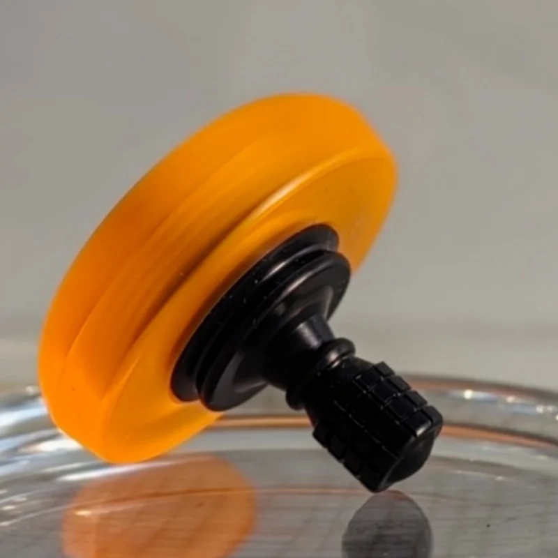 

Ручной витой верхний настольный гироскоп, игрушка, акриловое желе, EDC, снятие стресса, офисная оригинальная игра, вращающийся спиннер (без основания)