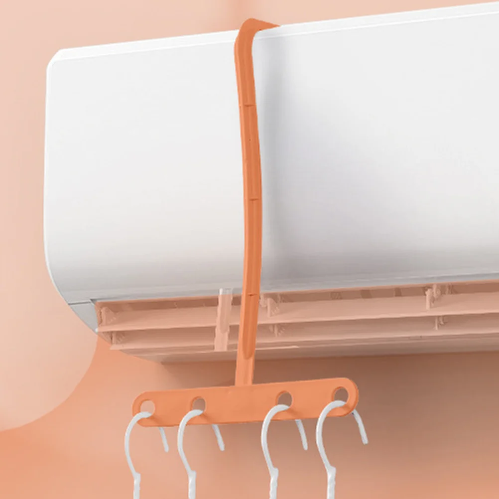 

2pcs Space Saving Hangers Clothes Hangers Heavy Duty Travel Hanger Air Conditioner Vent Multi Hanger Closet Organizer