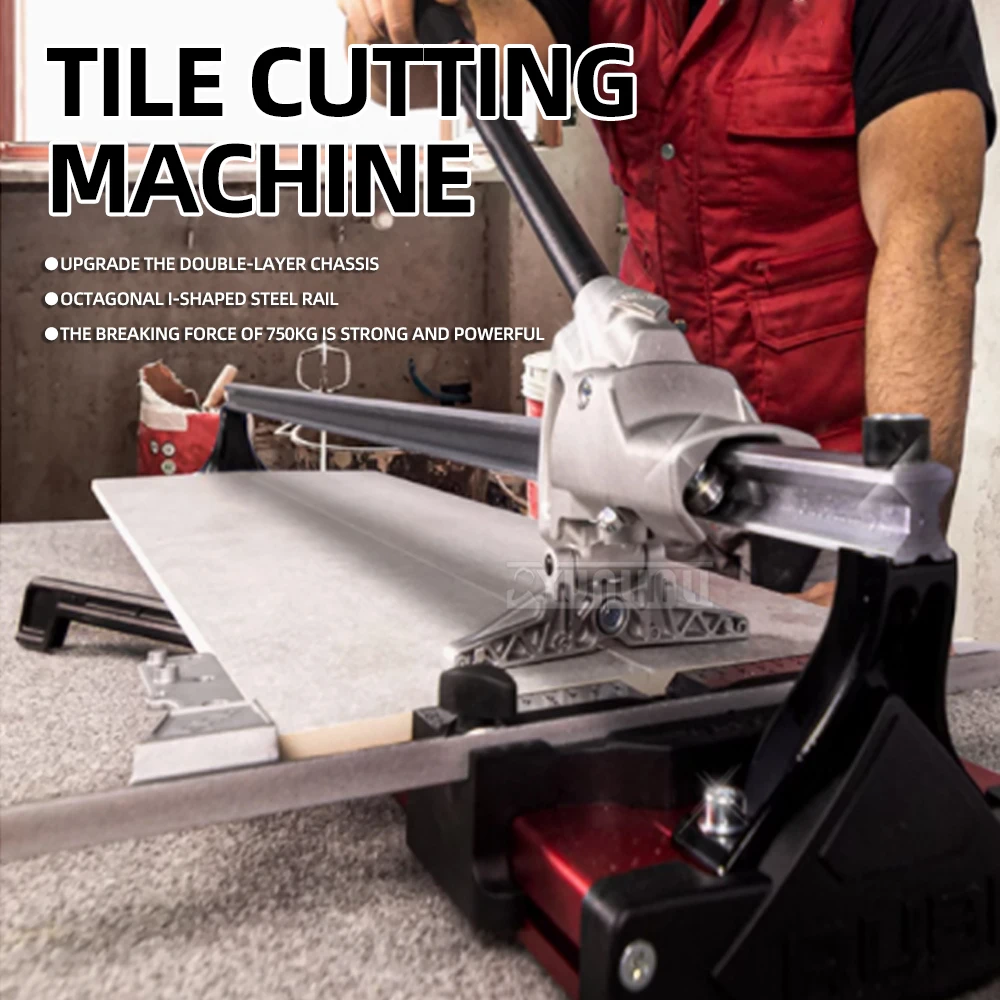 Manual tile cutting machine, hand-held tile push-pull knife, tile pusher, high-precision monorail