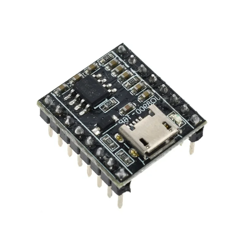 JQ8900 speech recognition module can customize music, intelligent speech, broadcast, USB recording, serial MP3 recognition modul