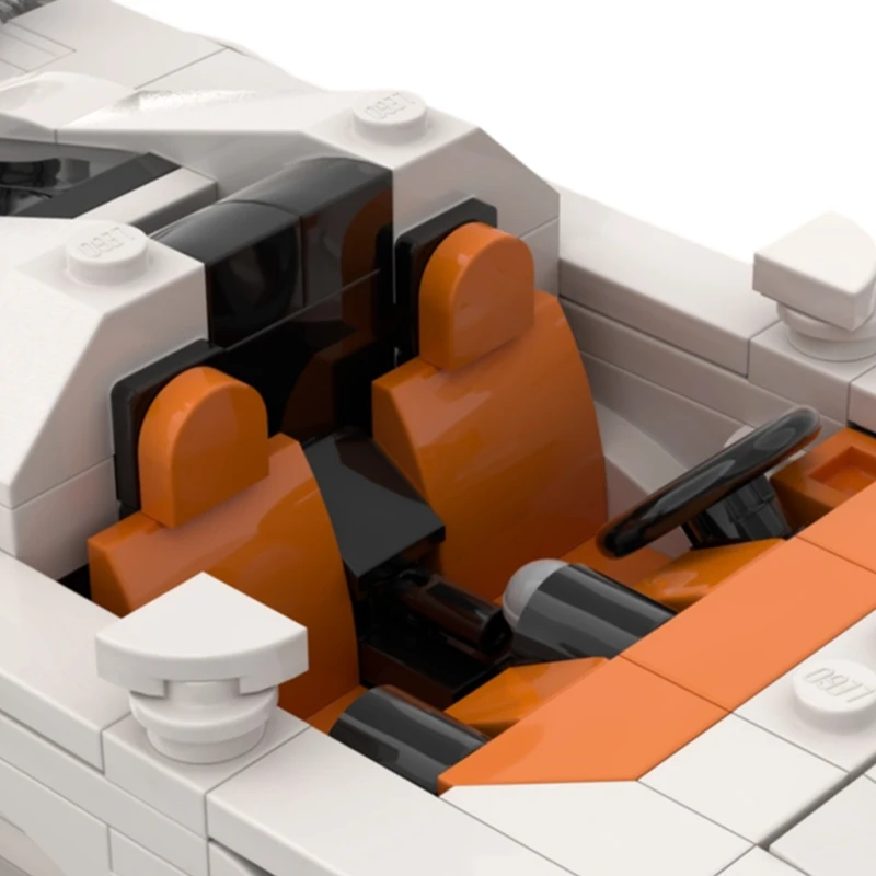 352 قطعة MOC-238957 2007 Koenigsegg CCXR Supercar سرعة أبطال سباق السيارات نموذج بنة الطوب لعبة إبداعية الأطفال هدية #6