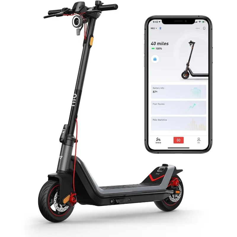 

Heavy Duty Electric Scooter - 600W-900W Max Power Scooter for Adults, Portable Folded Escooter Electric Scooters Adults