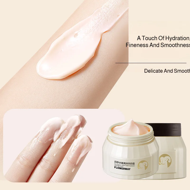 

Увлажняющий крем из козьего молока, средства по уходу за кожей на четыре сезона, увлажняющий увлажняющий крем, увлажняющий крем на четыре сезона