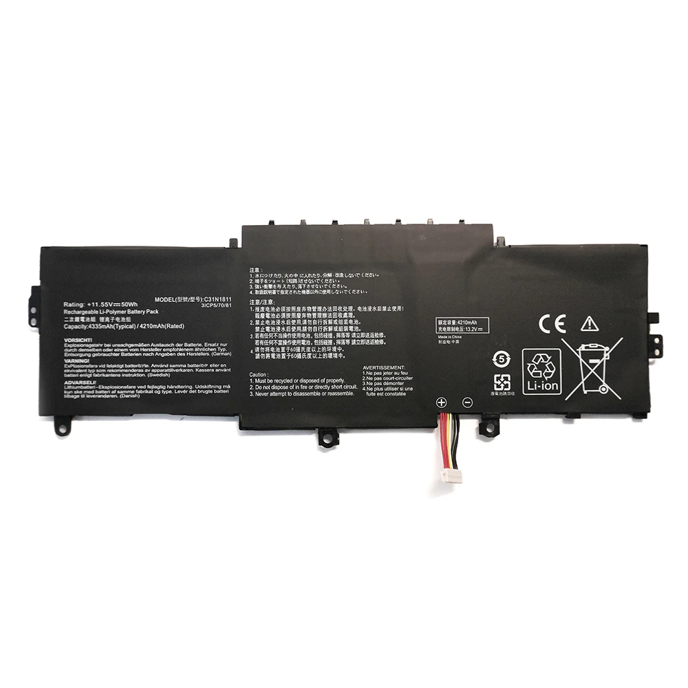 7XINbox C31N1811 11.55V 50Wh 4335mAh OEM Battery For ASUS Deluxe14 13 ZenBook 14 UX433 UX433F UX433FA U433FN UX433FN UX433FL