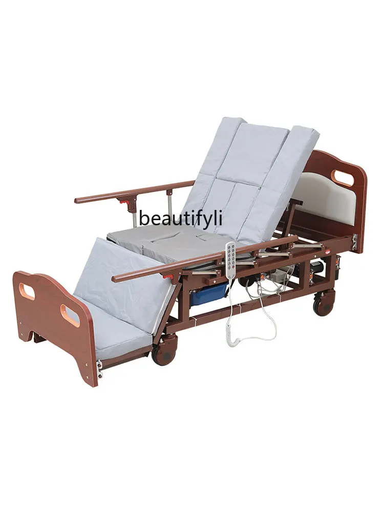 

Motor-Driven Body Turn Full-Automatic Nursing Bed Multi-Functional Elderly Sleeping and Urine Lifting Rehabilitation Bed