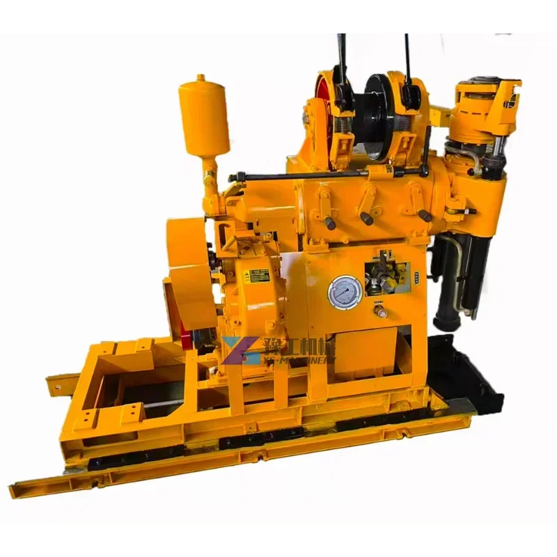 

High Speed Core Water Well Drilling Rigs 100m 200m Bore Hole Drill Rig Mine Exploration Core Drilling Rig Machine for Mexico