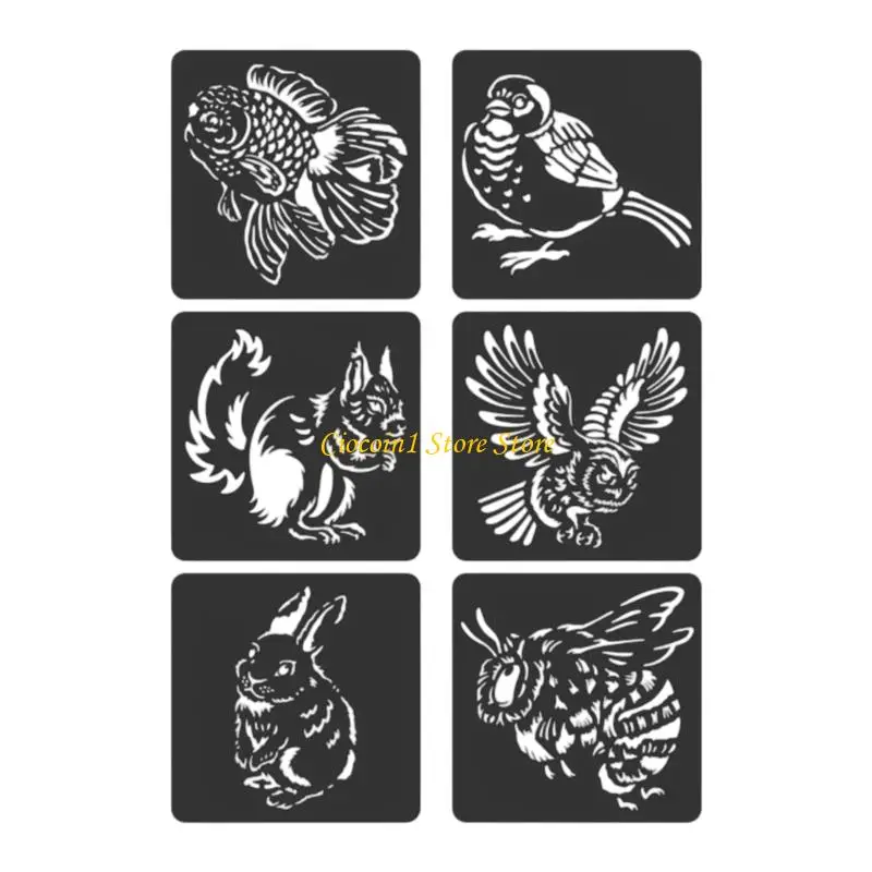 A3PC 6 PCS Modelos arte tema do