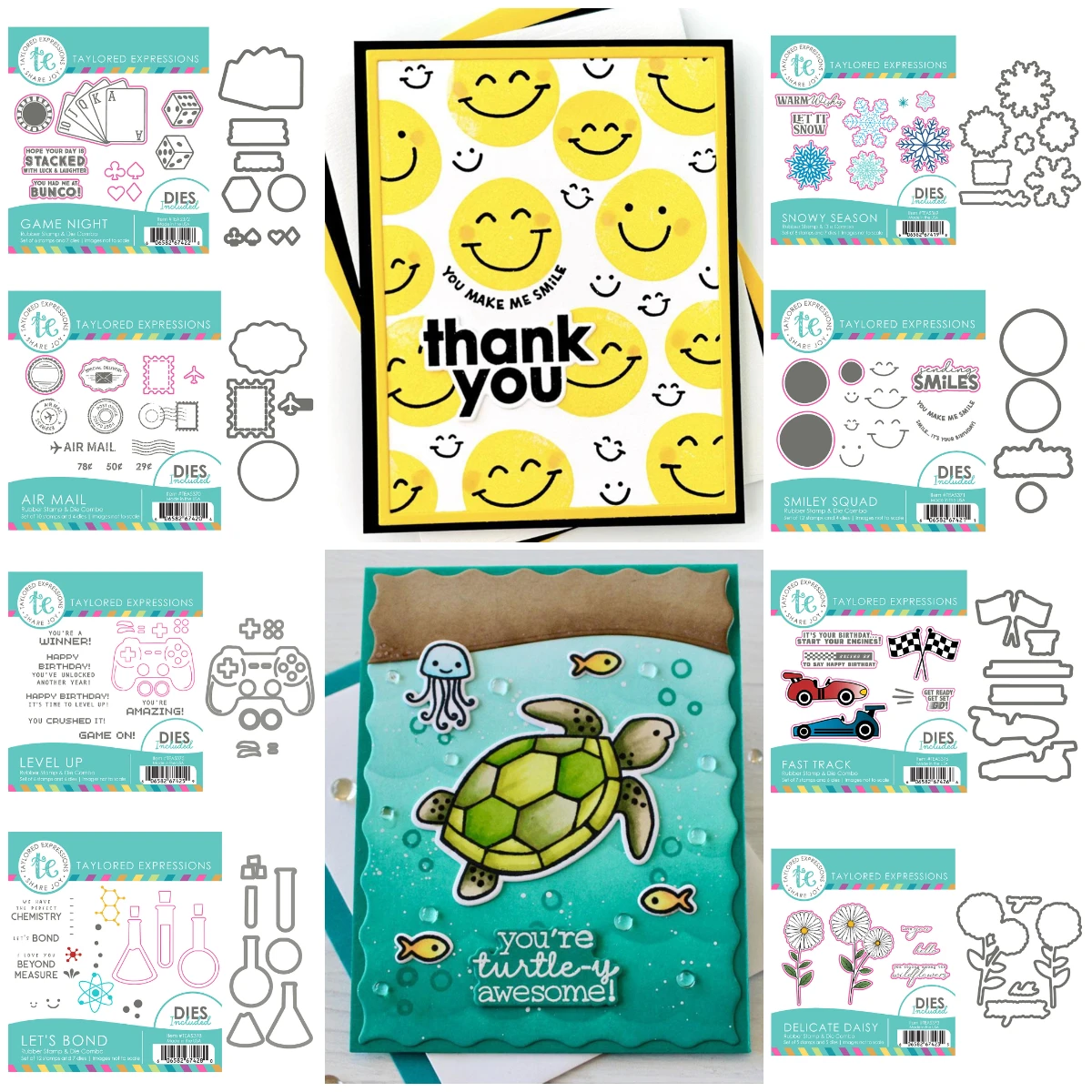 

2026 Turtle-y Awesome Hope & Healing Stamp & Die Combo Scrapbook Embossed Paper Card Album Craft Template Cut Die Stencils