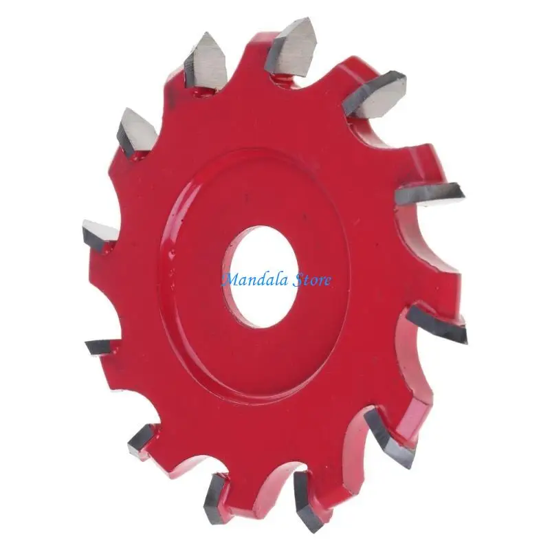 U2JC Circular Blade Open Aluminum Composite Panel Grooving Slot 12T V Durable Round Sawing Cutting Discs
