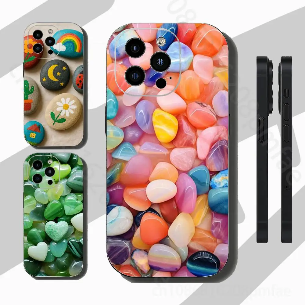 

Vibrant stones Phone Case For iPhone 17,16,15,14,13,12,11 Pro,Max,Plus,X,XS,XR,SE,Mini
